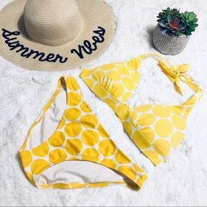 Victoria’s Secret Yellow Polka Dot Bikini